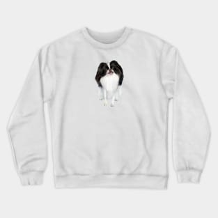 Japanese Chin (balck and white) - Just the Dog Crewneck Sweatshirt